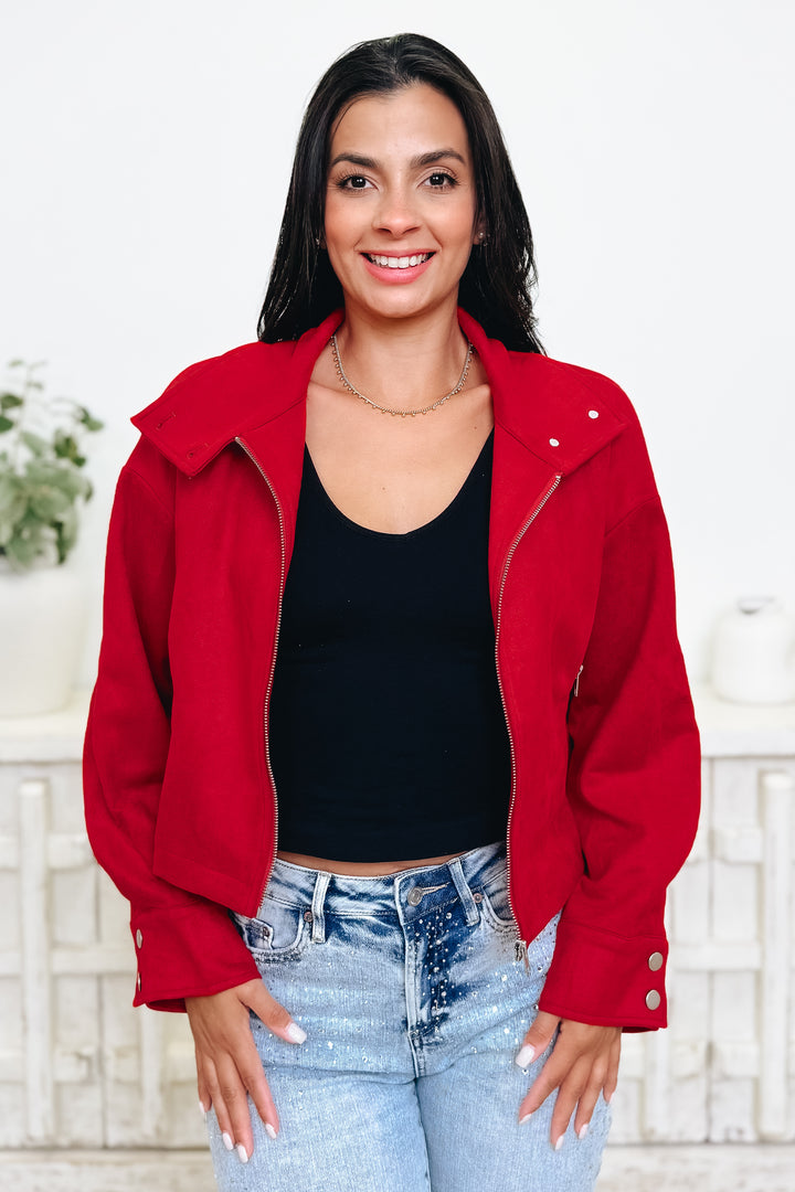 Red Rock Suede Jacket