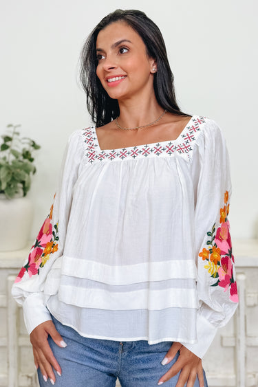 Threaded With Bloom Top