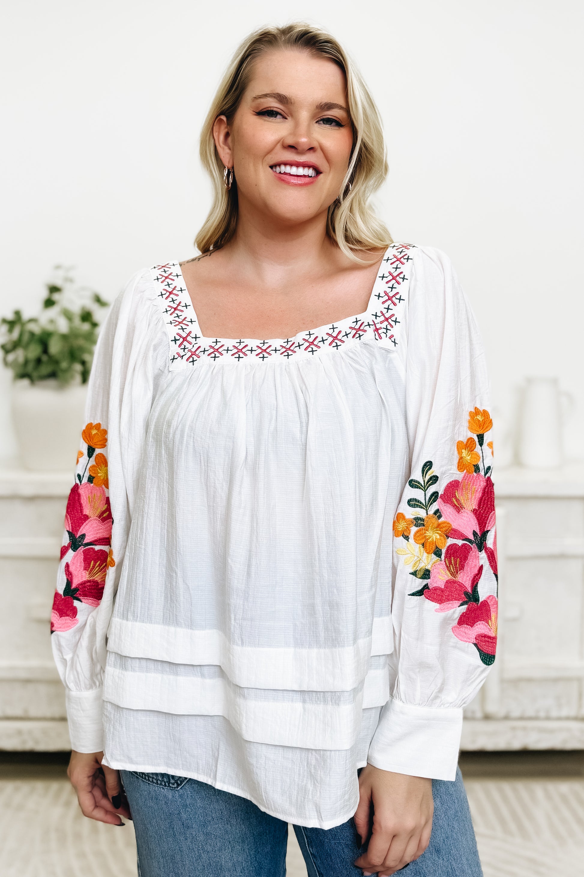 Threaded With Bloom Top