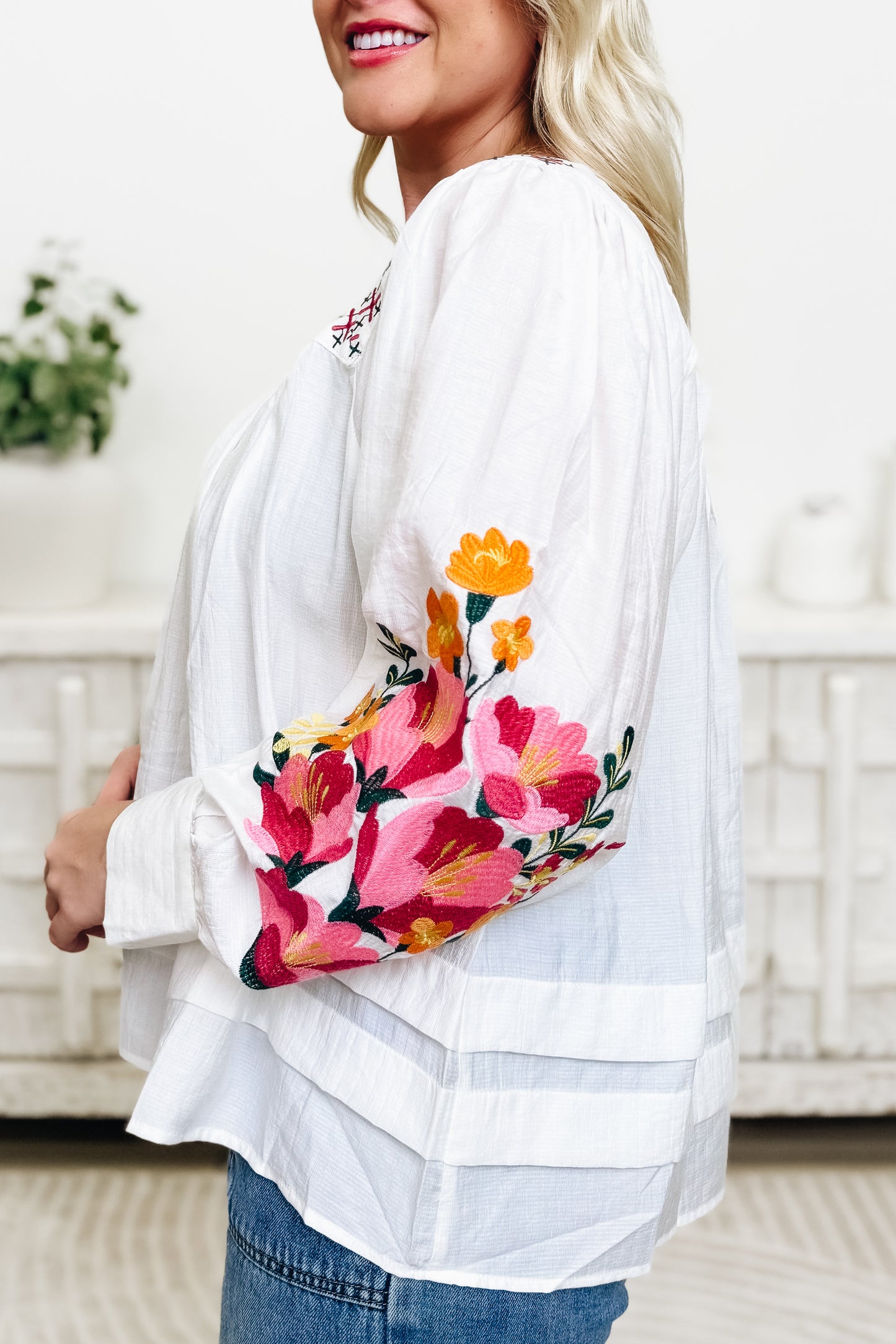 Threaded With Bloom Top