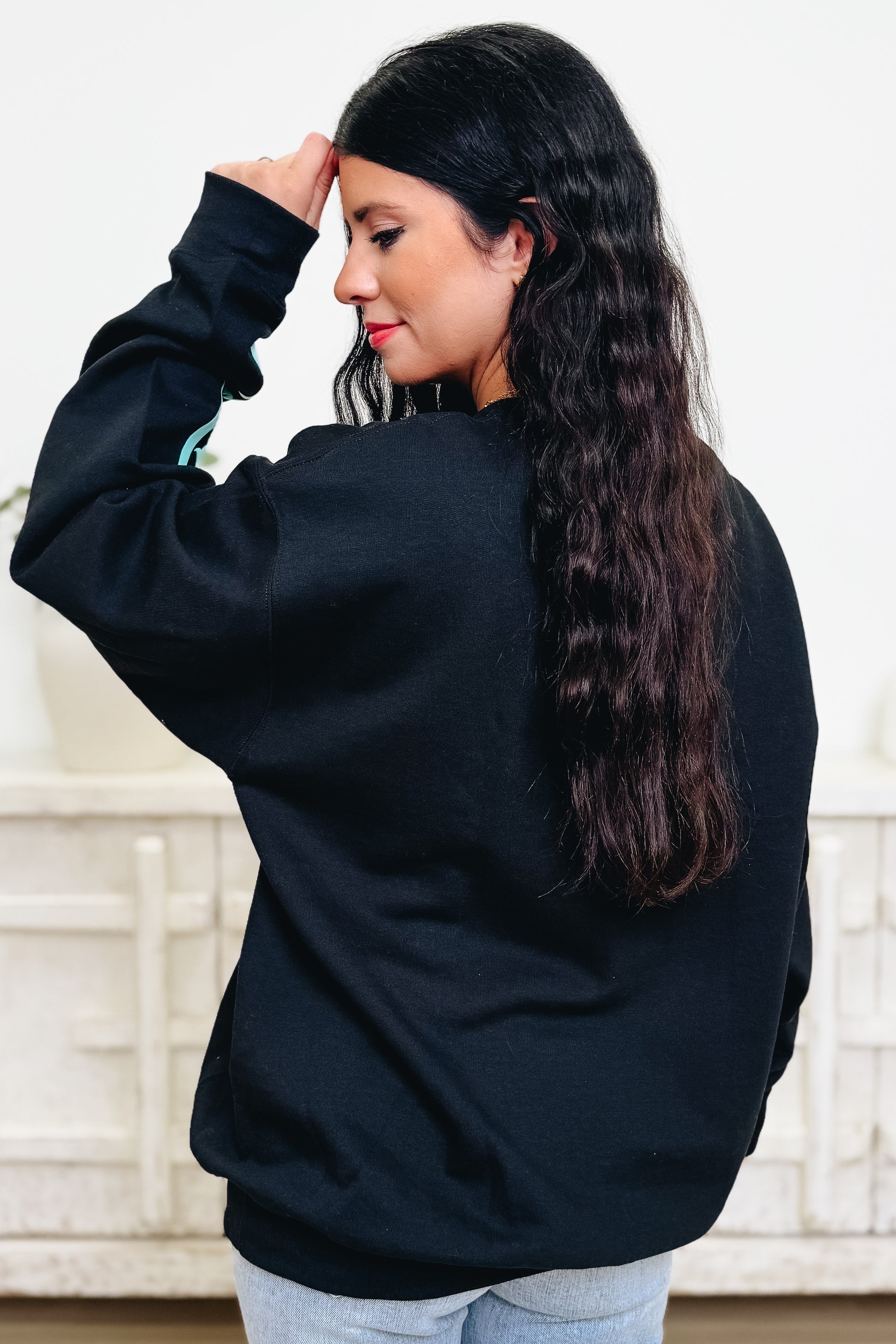 Neon Skelly Graphic Sweatshirt