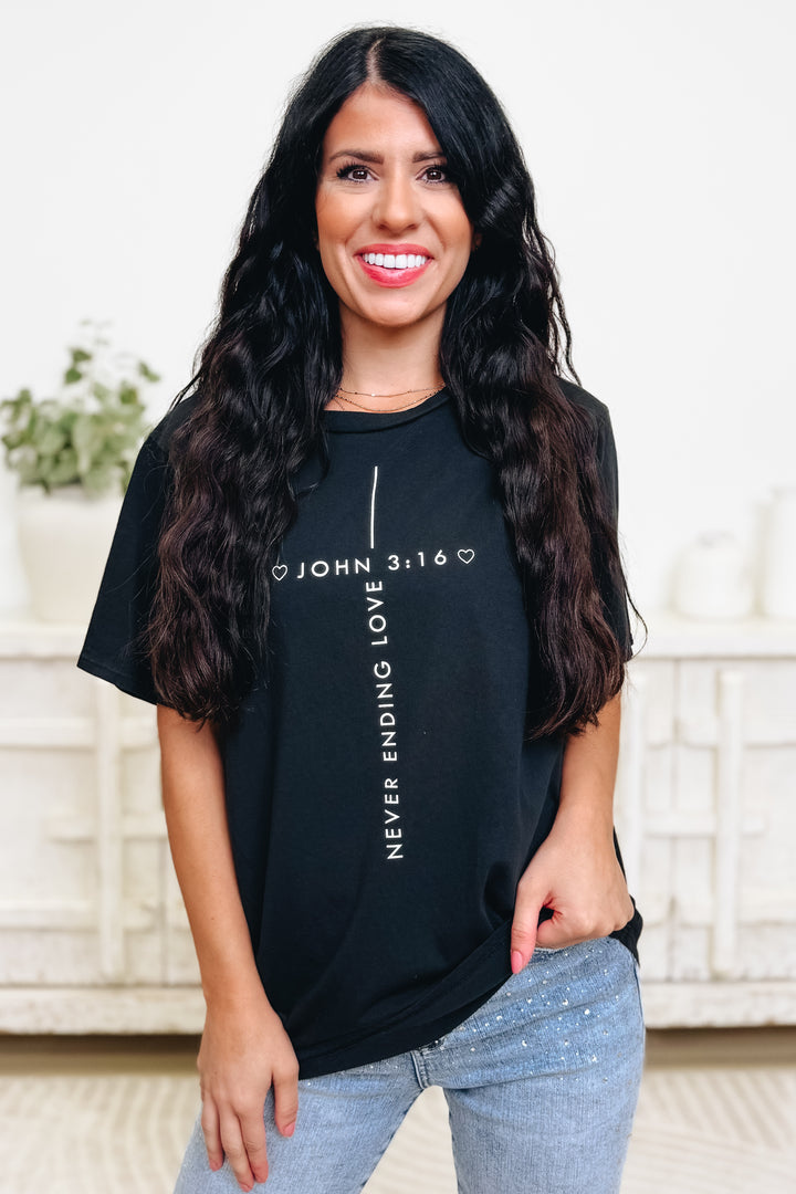 Never Ending Love Graphic Tee - 4 Colors!