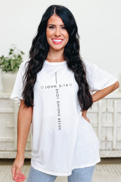 Never Ending Love Graphic Tee - 4 Colors!