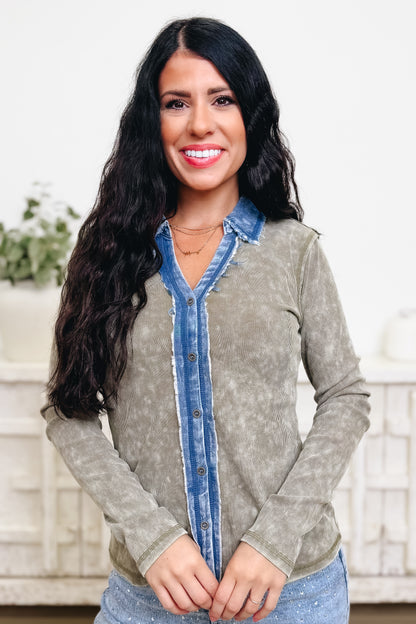Rock It Your Way Button Down Top - 8 Colors!