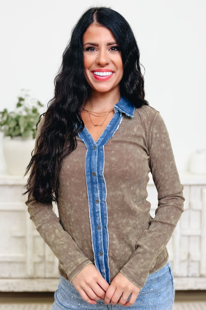 Rock It Your Way Button Down Top - 8 Colors!