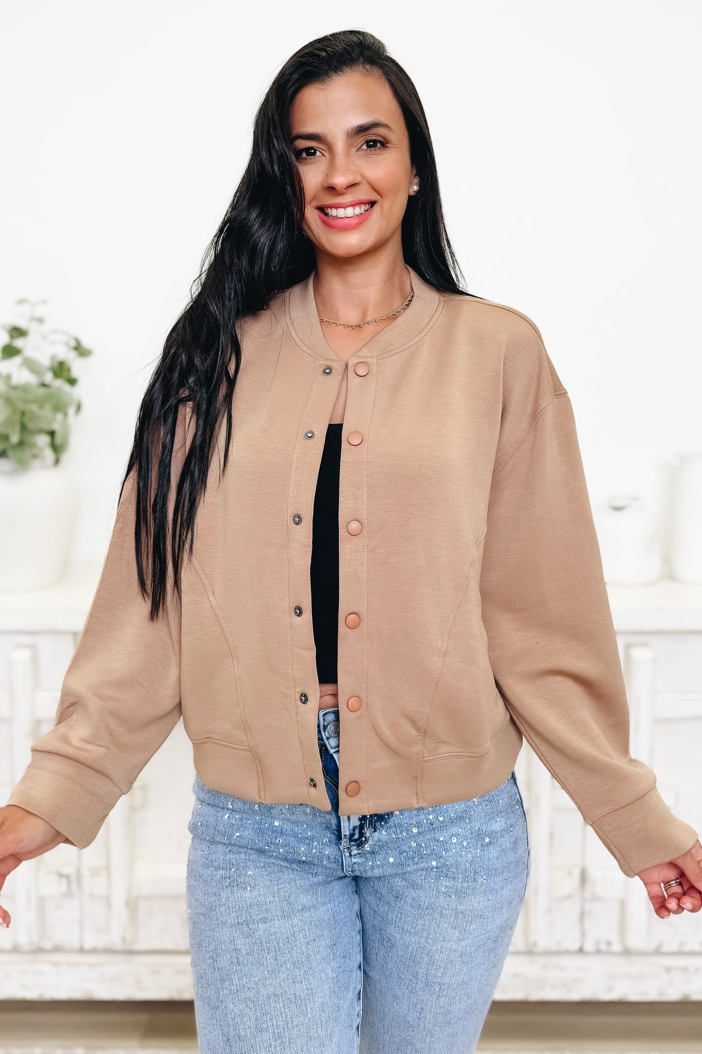It's Your Life Bomber Jacket - 2 Colors!