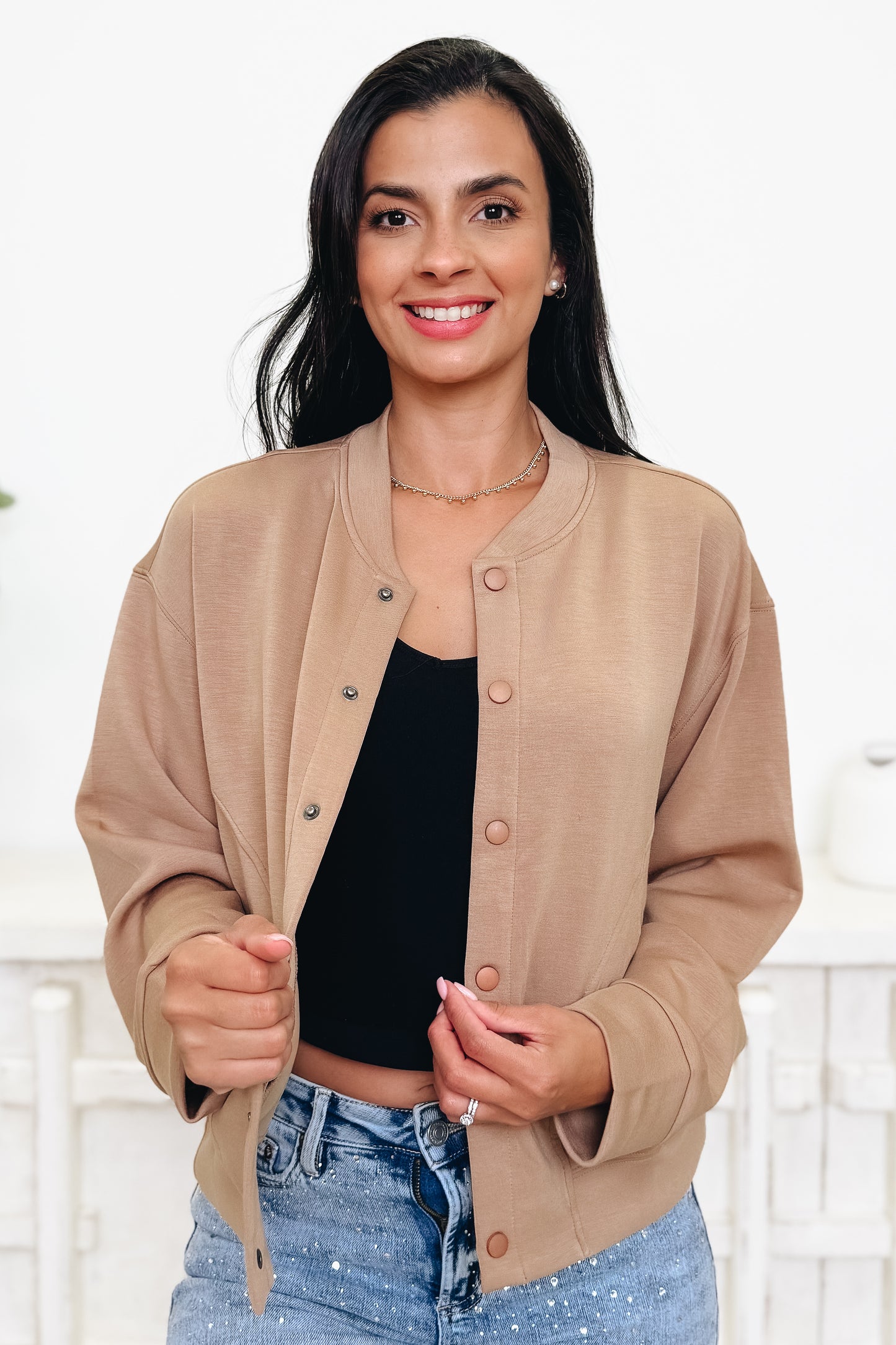 It's Your Life Bomber Jacket - 2 Colors!
