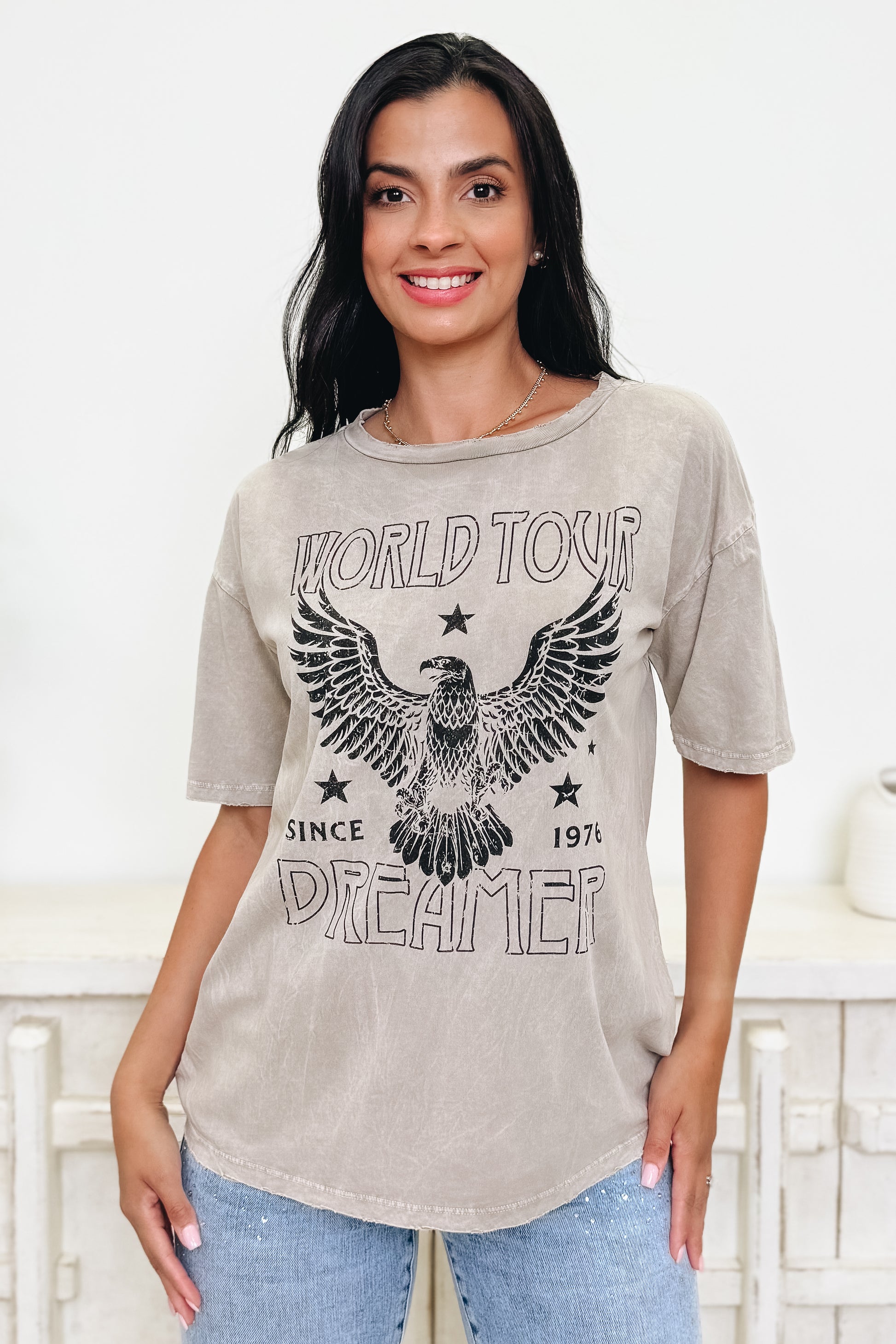 World Tour Dreamer Graphic Tee - 3 Colors!