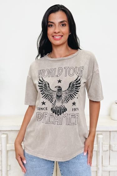 World Tour Dreamer Graphic Tee - 3 Colors!
