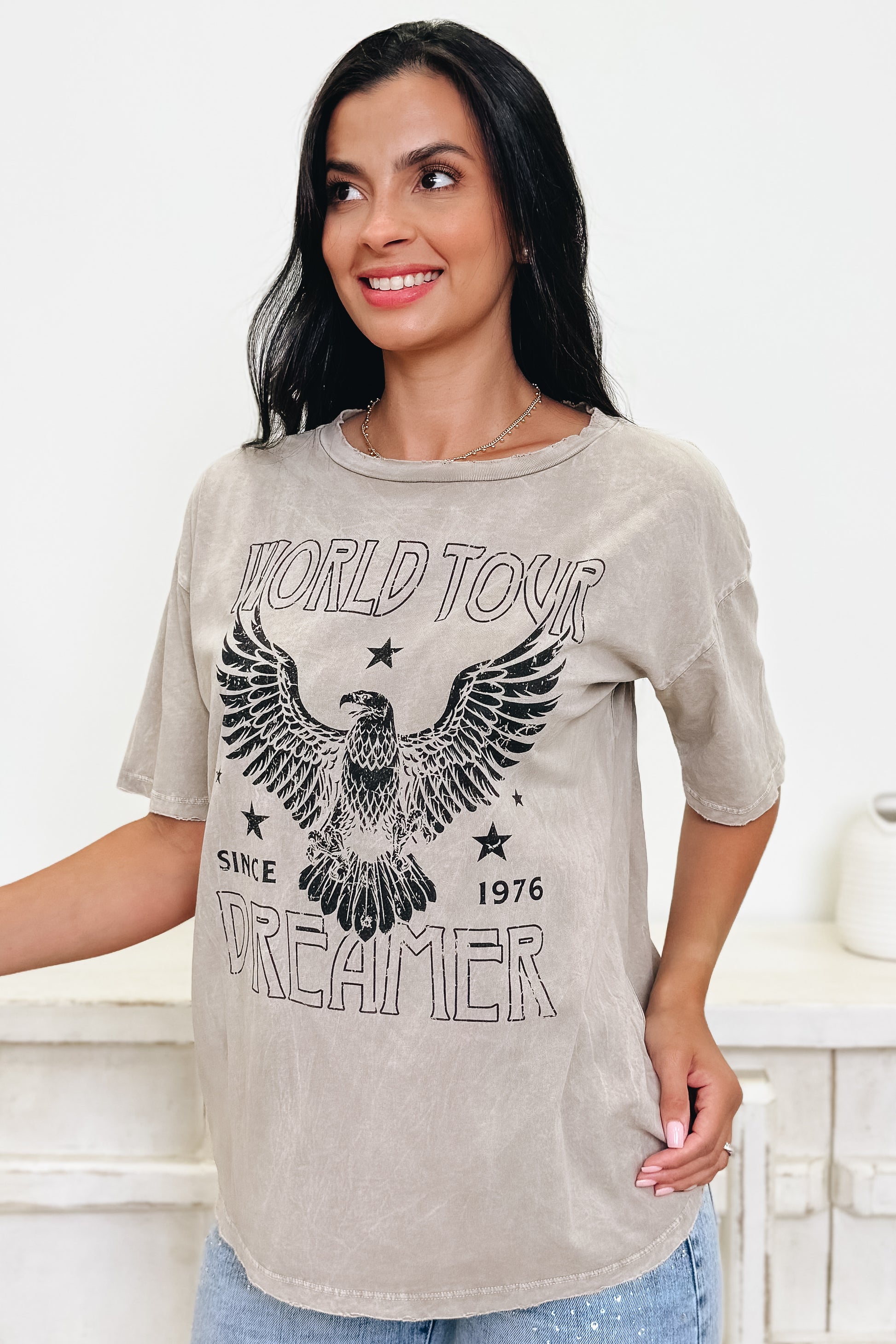 World Tour Dreamer Graphic Tee - 3 Colors!