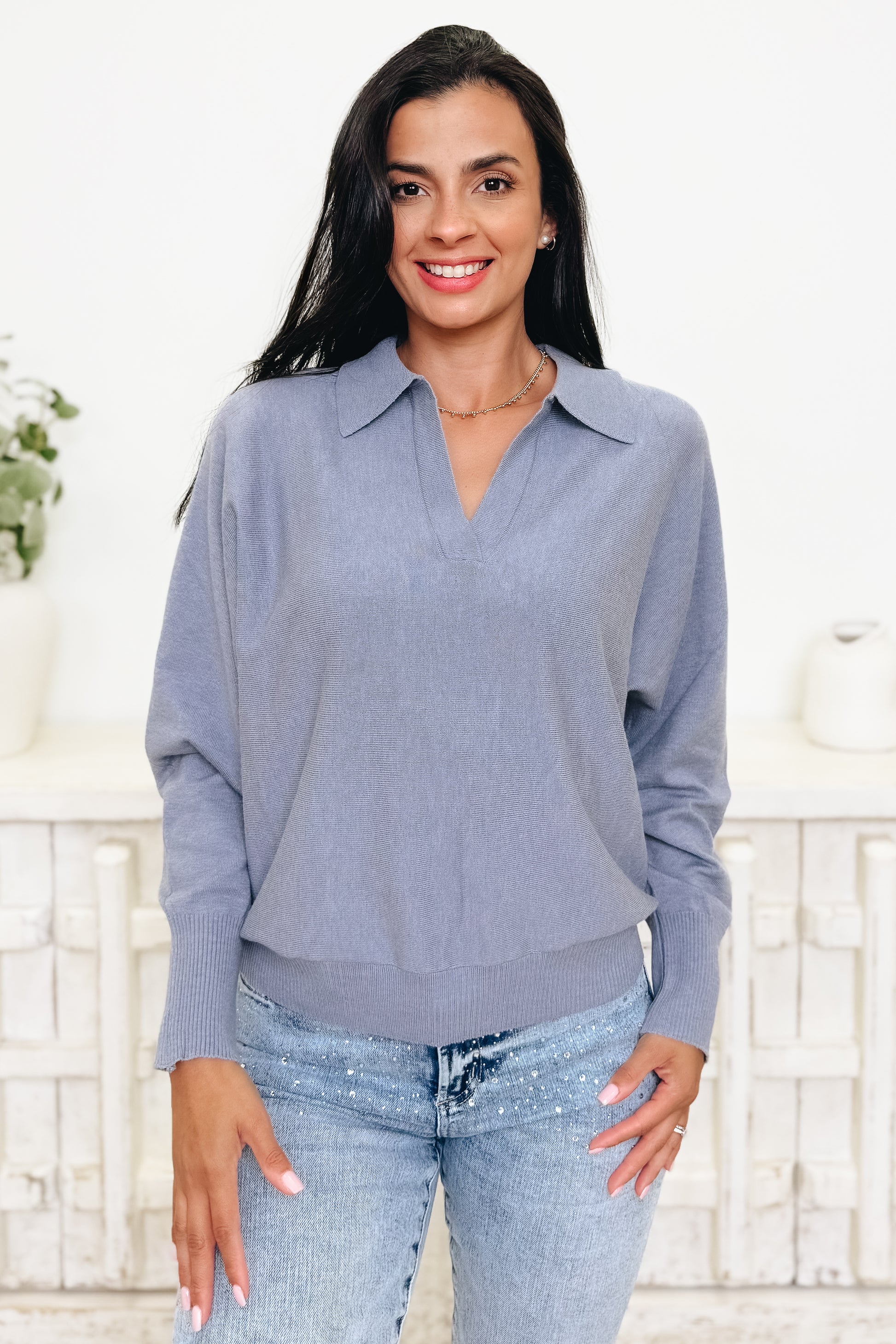 The Modern Prep Polo Sweater - 3 Colors!