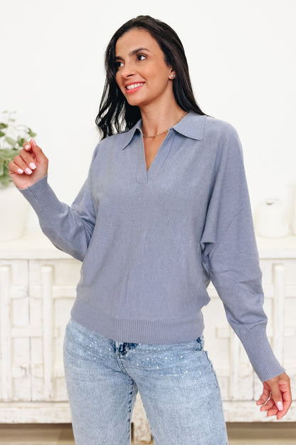 The Modern Prep Polo Sweater - 3 Colors!