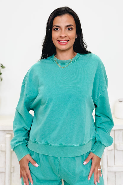 The Plush Paradise Sweatshirt - 2 Colors!