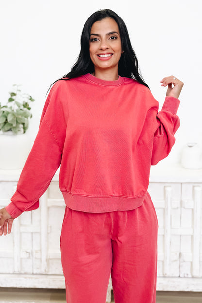 The Plush Paradise Sweatshirt - 2 Colors!