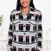 The Statement Check Sweater Jacket - 3 Colors!