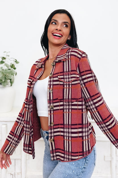 The Statement Check Sweater Jacket - 3 Colors!