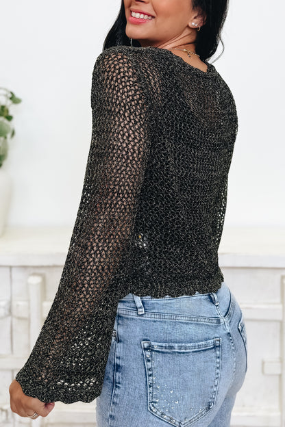 The Serene Love Crochet Cardigan - 2 Colors!
