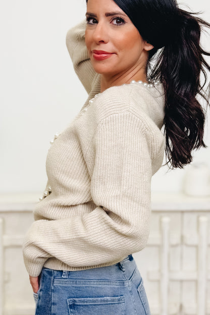 A Girl & Her Pearls Top