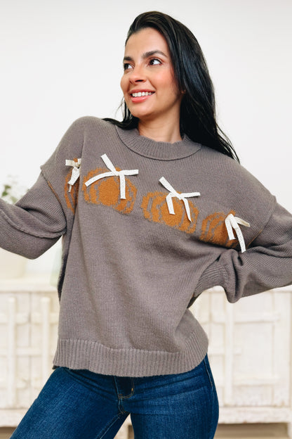 The Cozy Cutie Pumpkin Sweater - 2 Colors!