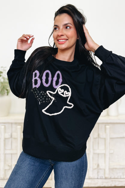 BOO Pullover Top