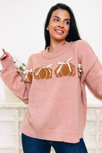 The Cozy Cutie Pumpkin Sweater - 2 Colors!