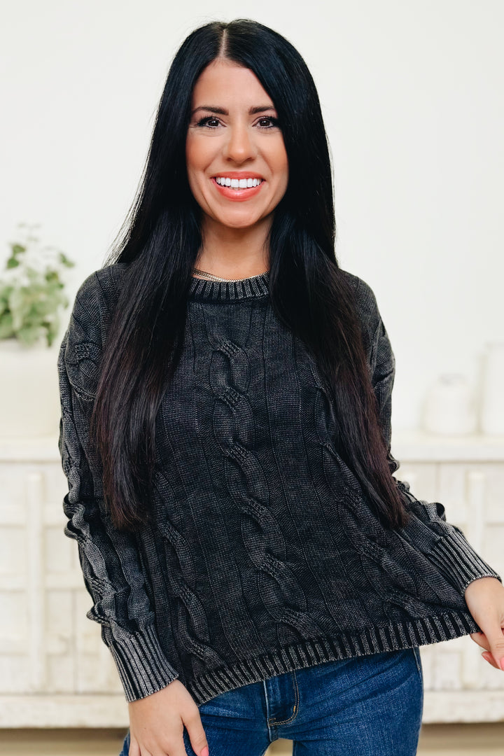 September Glow Sweater Top - 3 Colors!