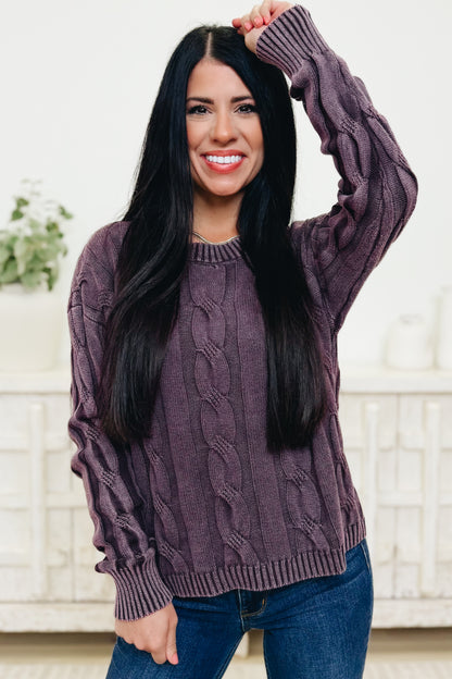 September Glow Sweater Top - 3 Colors!