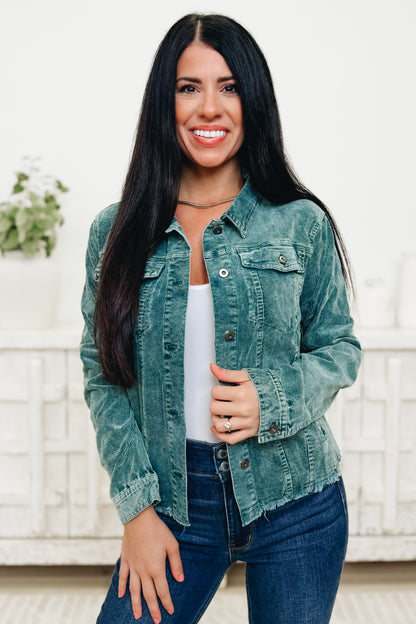 Feeling Something Corduroy Jacket - 3 Colors!