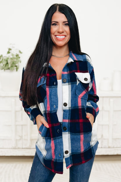 Nothing But The Best Fleece Shacket - 5 Colors!