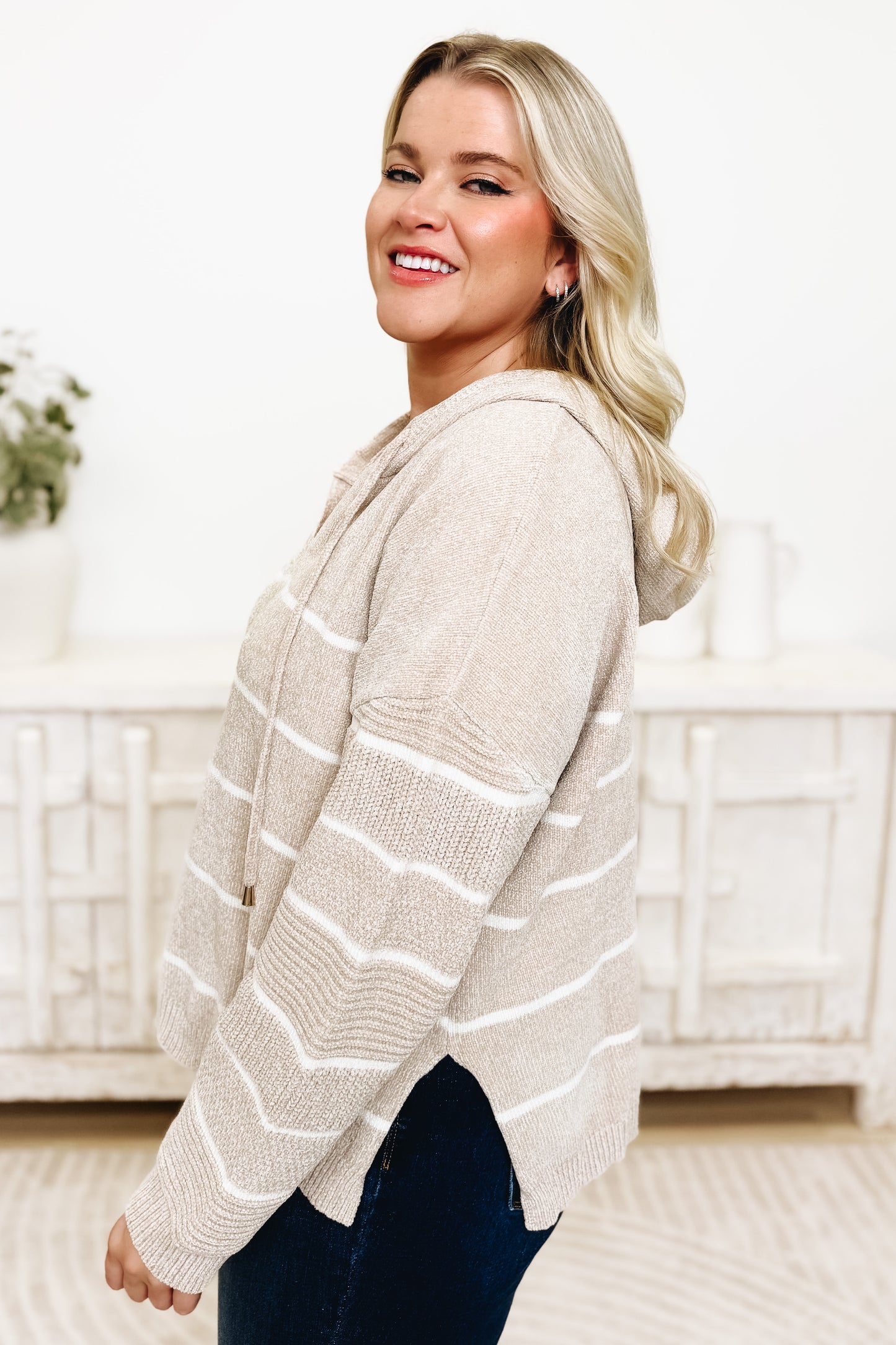 Line In The Sand Hoodie Sweater