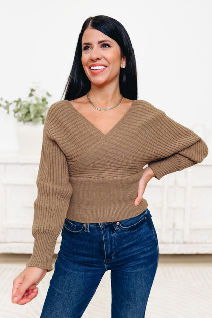 Over The Edge Sweater Top