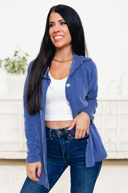 Electric Embrace Boyfriend Jacket - 3 Colors!