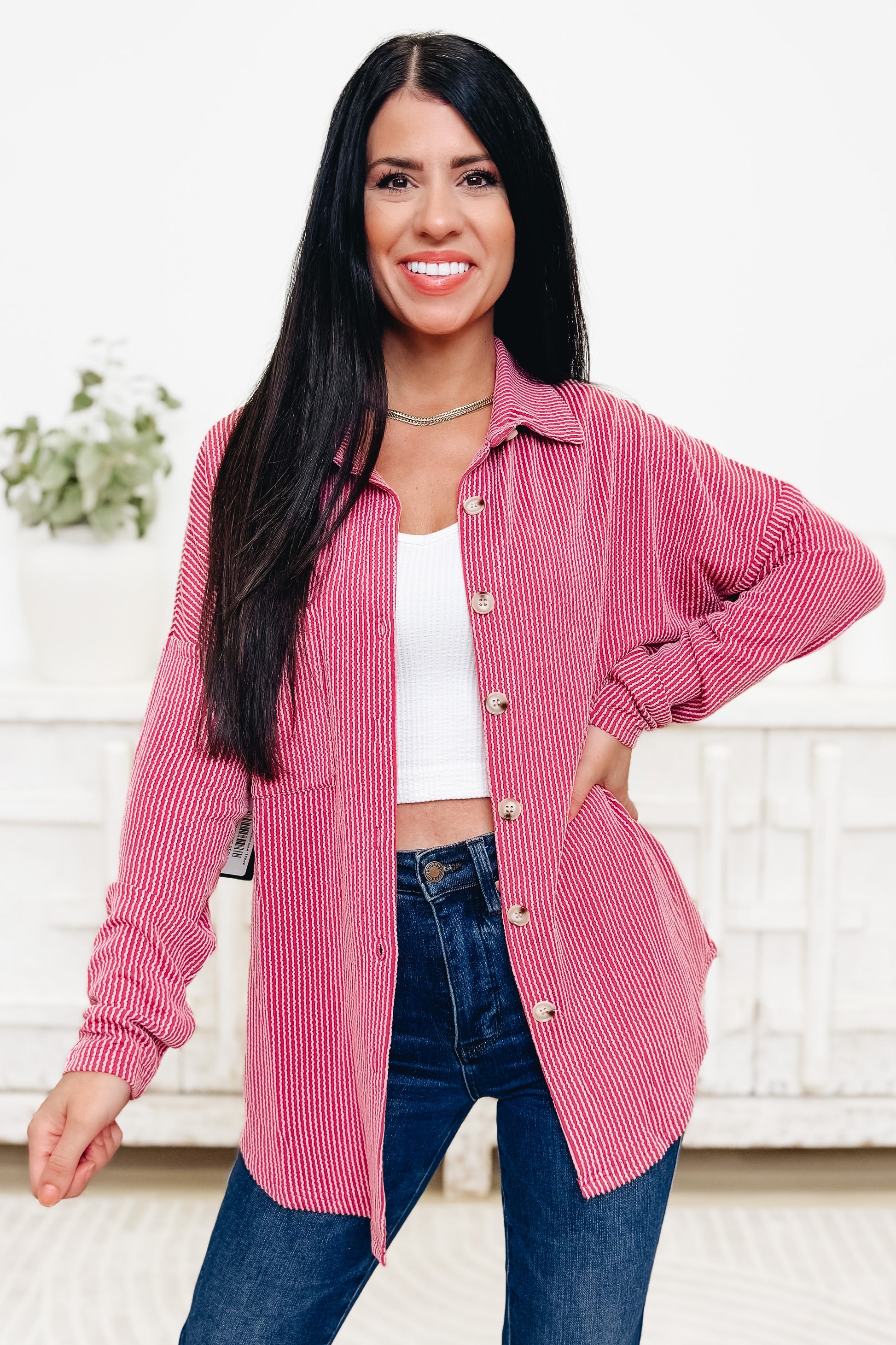 Electric Embrace Boyfriend Jacket - 3 Colors!