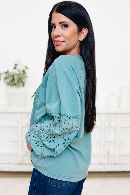 Floral Flutter Top- 2 Colors