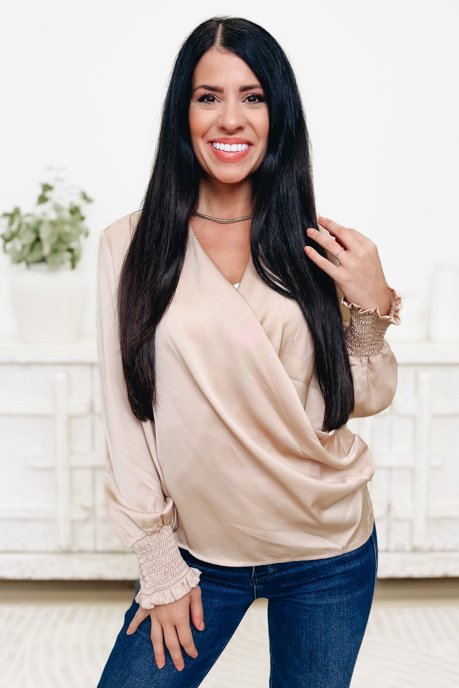 Undone Beauty Top - 2 Colors!