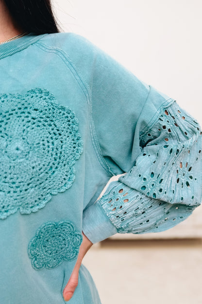 Floral Flutter Top- 2 Colors
