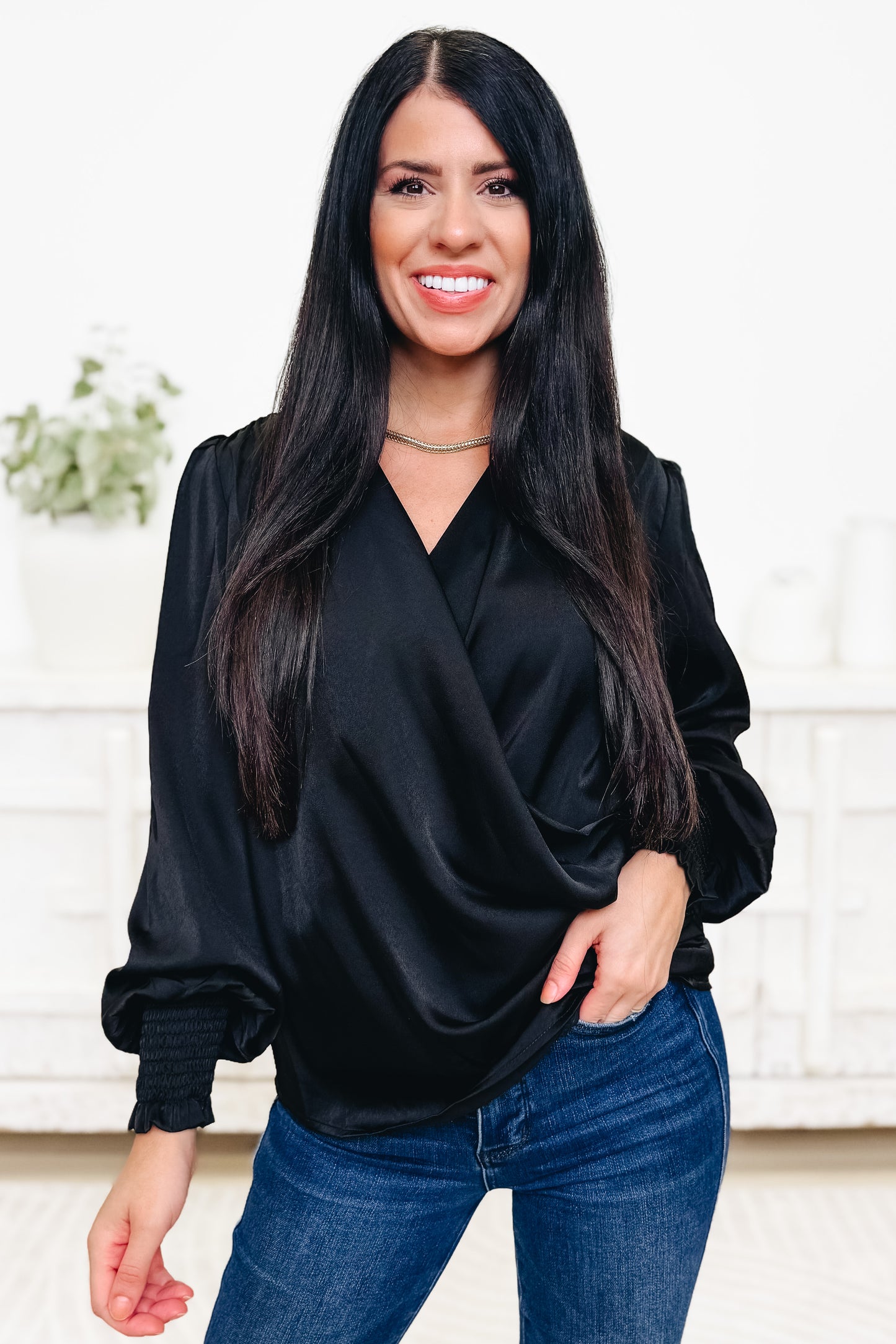 Undone Beauty Top - 2 Colors!