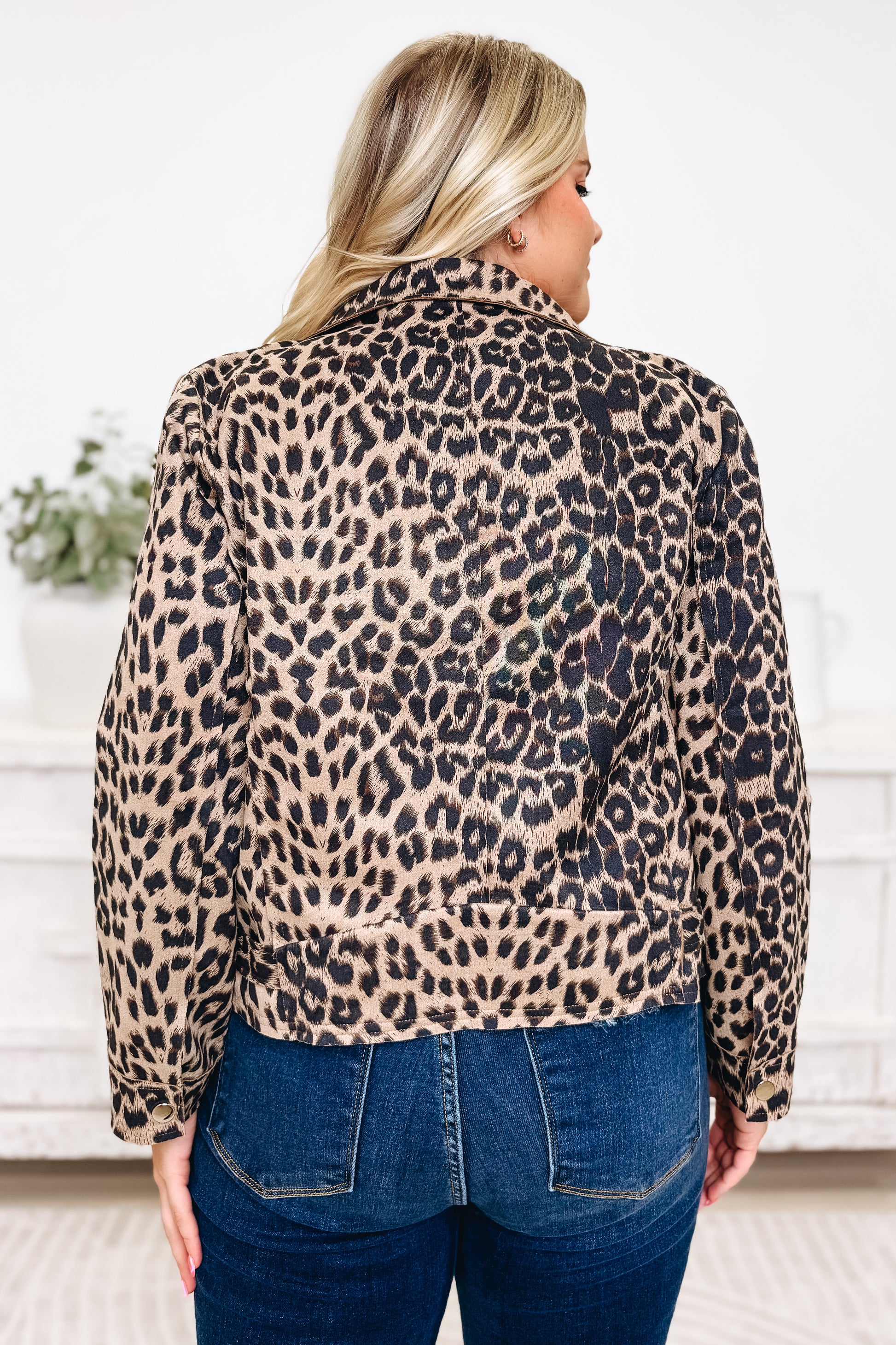 BAR Run Wild Leopard Moto Jacket