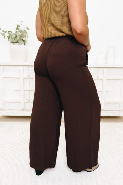 Coastal Rise Wide Leg Pants - 3 Colors!