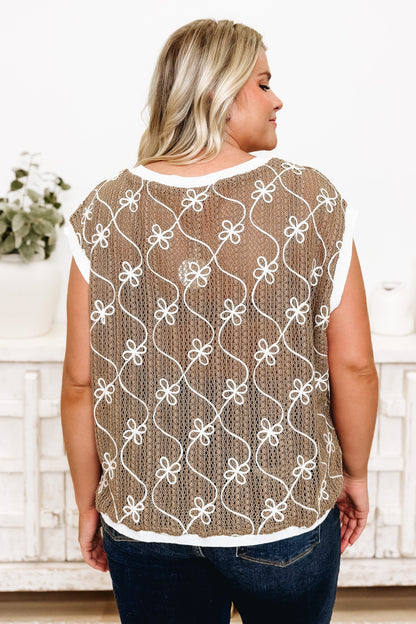 Fresh As A Daisy Jersey Vest - 2 Colors!