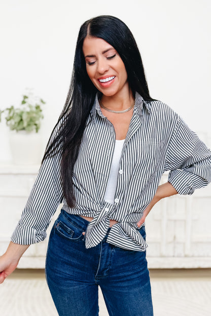Pressed & Perfect Button Down Top - 3 Colors!