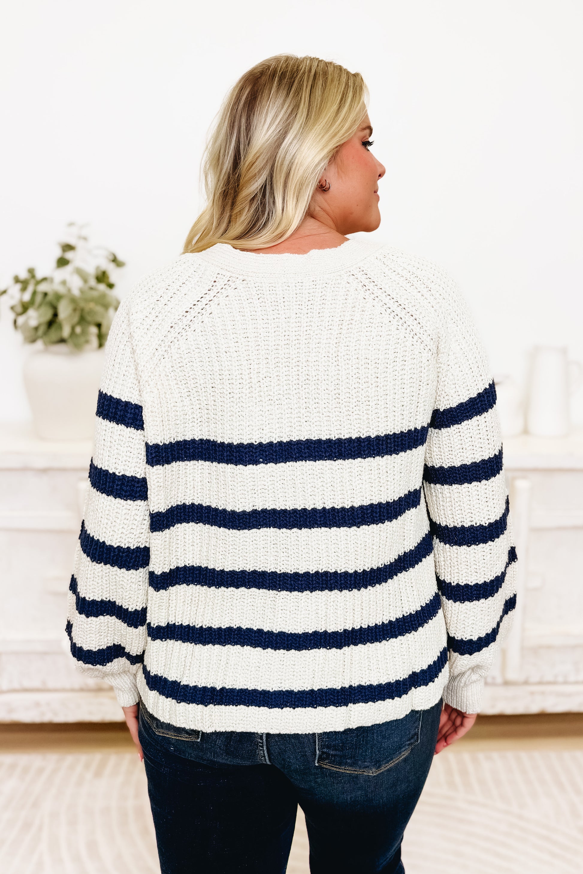 Yearning Your Stripes Cardigan
