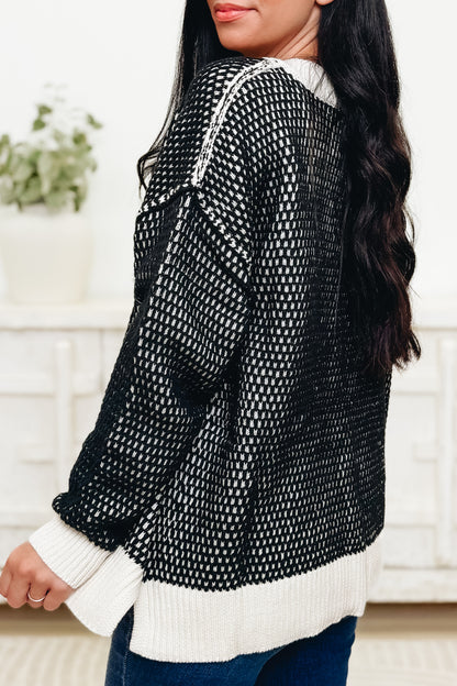 The Beehive Babe Honeycomb Sweater