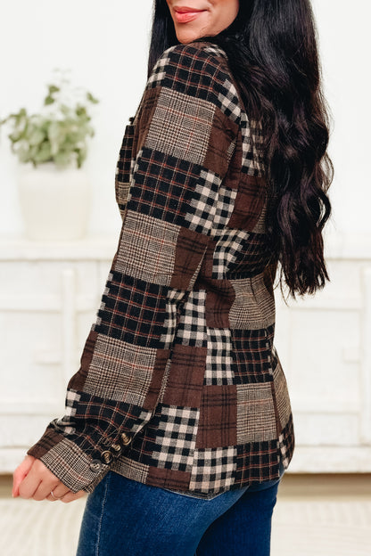 Old Soul Plaid Blazer Jacket