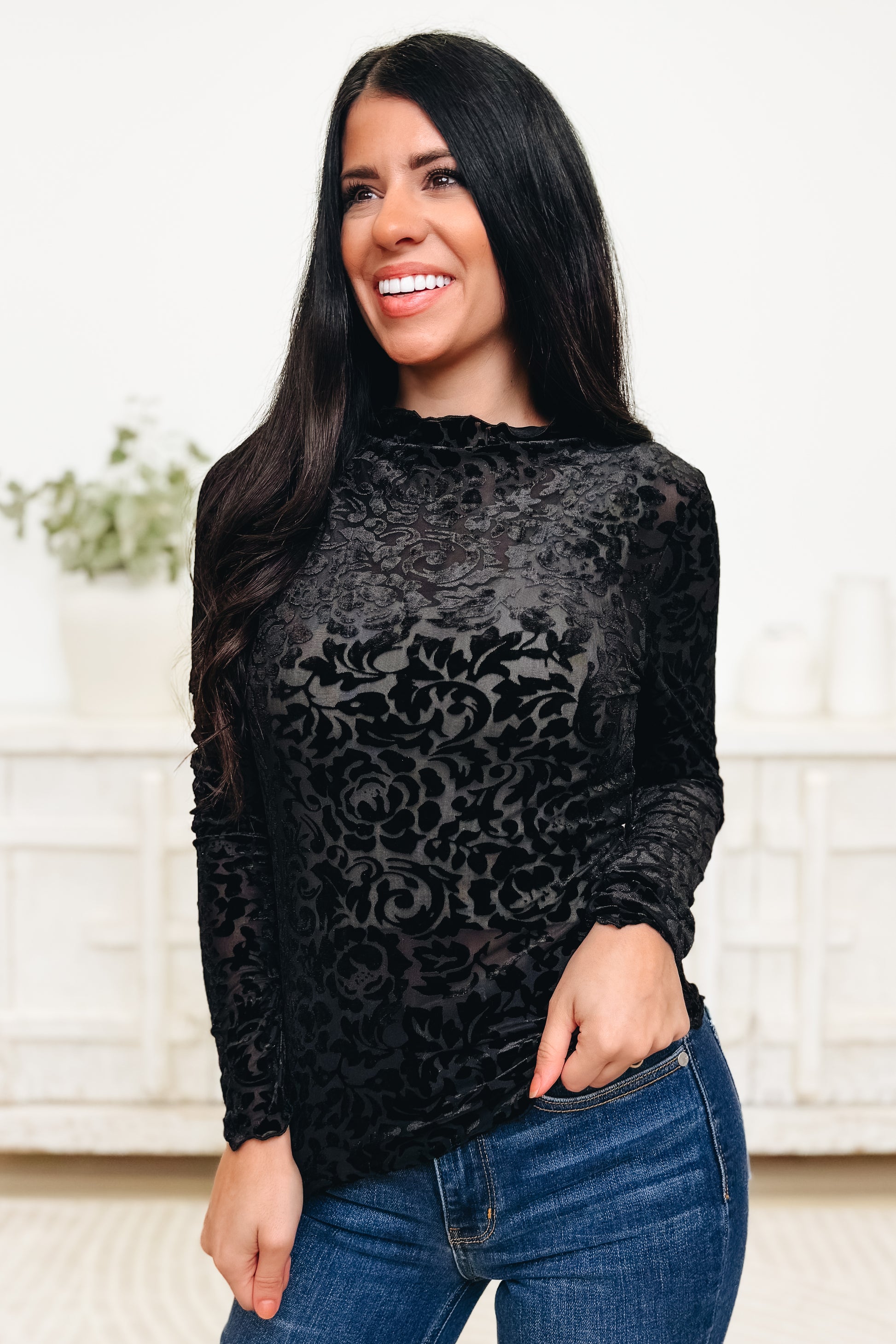 Floral Mirage Top - 2 Colors!