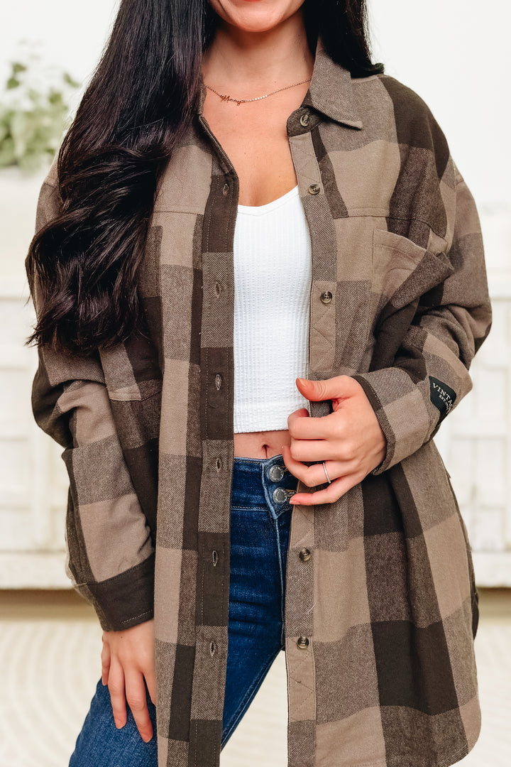 Mad For Plaid Button Down Top