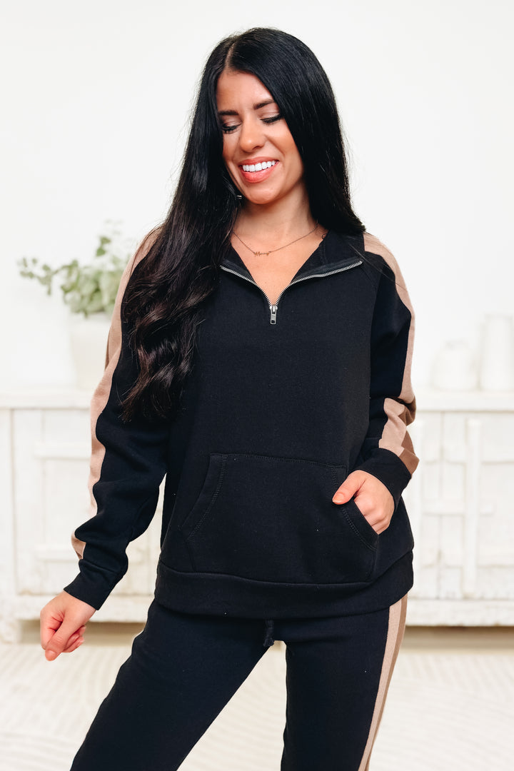 Glide & Go Fleece Quarter Zip Top