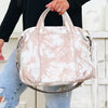 Night Is Young Satchel - Oat Tie Dye