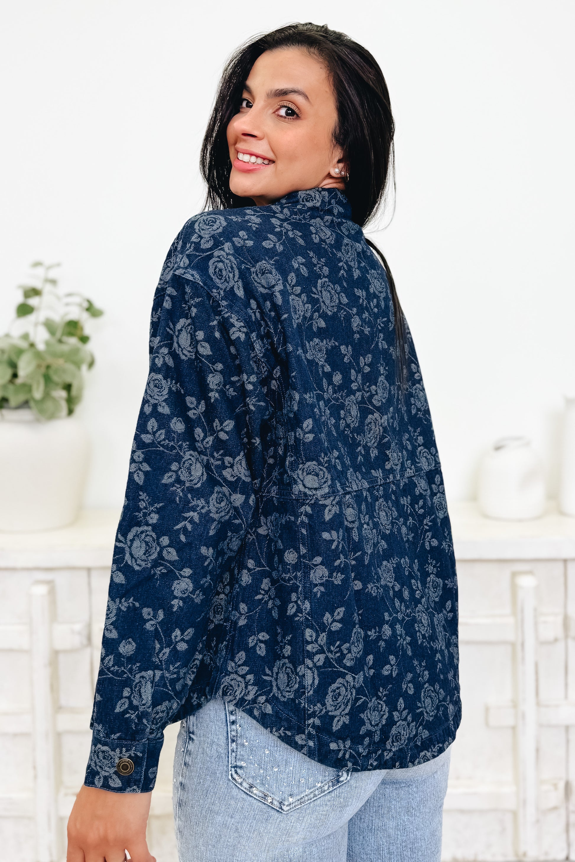 Roses Are Red Floral Shacket - 2 Colors!