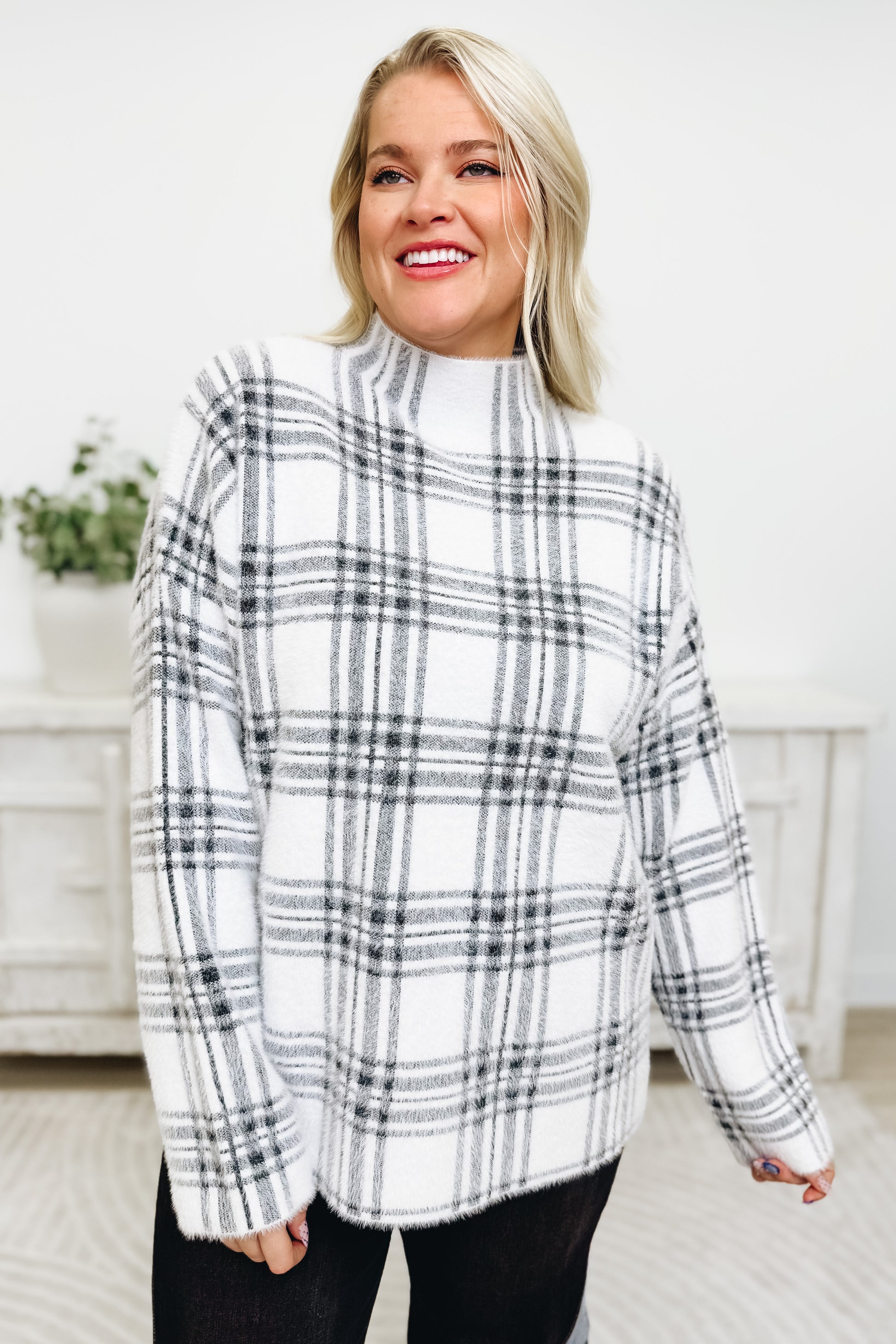 Light Work Plaid Top - 2 Colors!